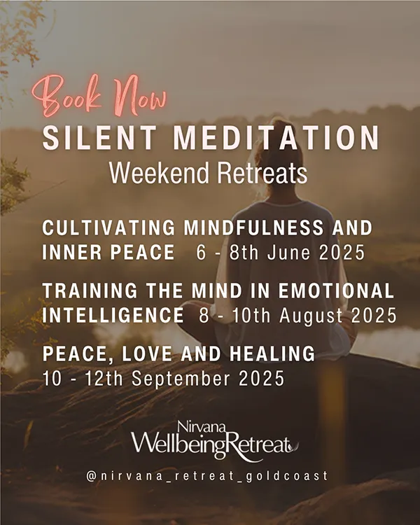 silent meditation retreats at nirvana wellbeing retreat gold coast